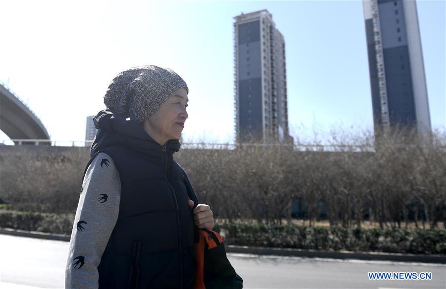 (SP)CHINA-TIANJIN-BODY BUILDING GRANNY