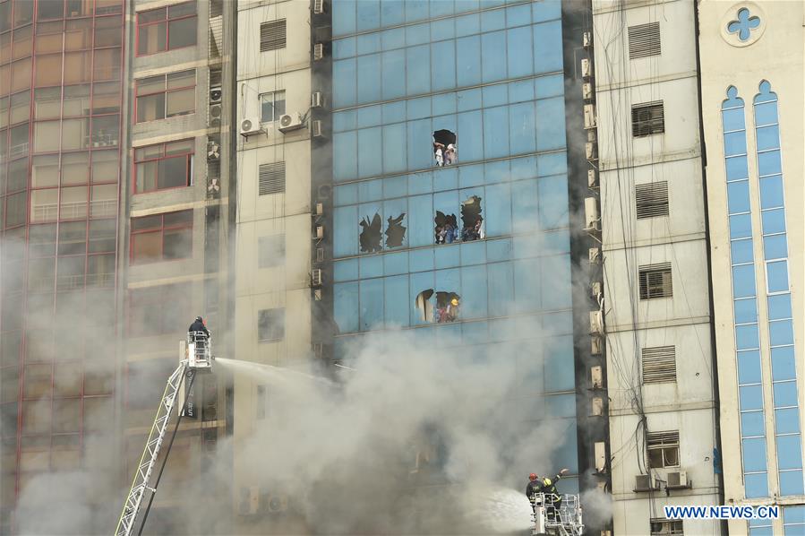 BANGLADESH-DHAKA-FIRE