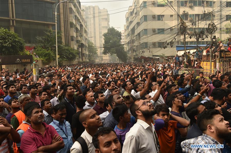 BANGLADESH-DHAKA-FIRE