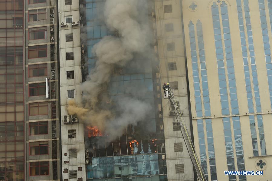BANGLADESH-DHAKA-FIRE