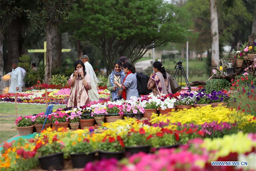 PAKISTAN-ISLAMABAD-SPRING-FLOWER SHOW