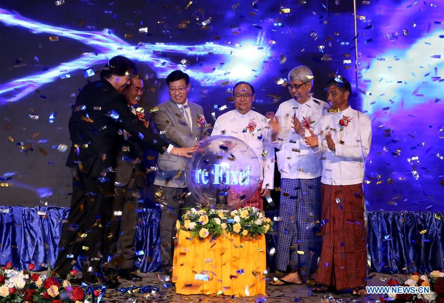 MYANMAR-YANGON-OFFSHORE FIXED PILOT STATION-OPENING AND HANDOVER CEREMONY
