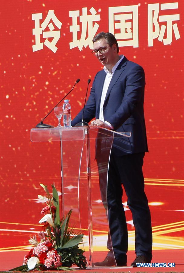 SERBIA-ZRENJANIN-CHINA'S LINGLONG-CEREMONY