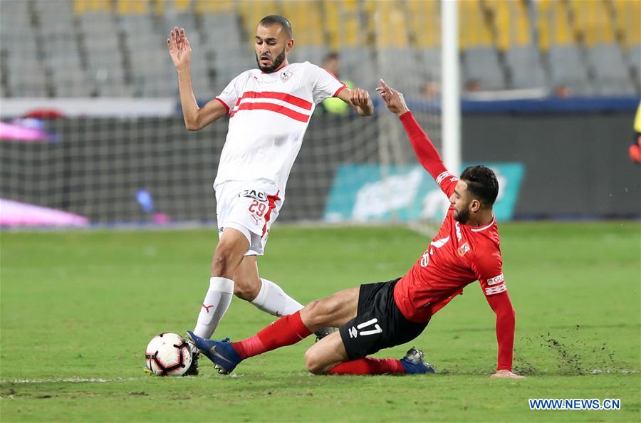 (SP)EGYPT-ALEXANDRIA-SOCCER-EGYPTIAN PREMIER LEAGUE-AL-AHLY VS ZAMALEK
