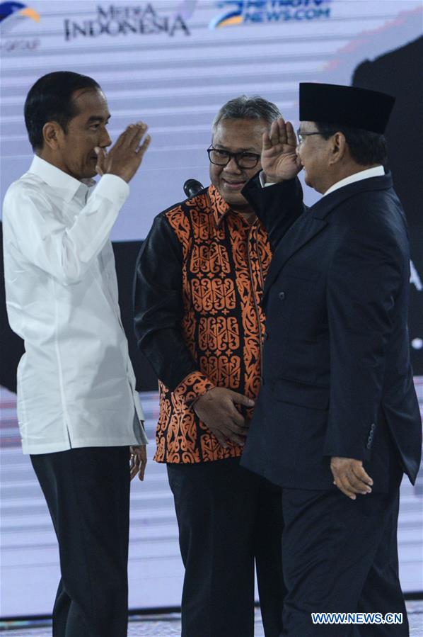 INDONESIA-JAKARTA-PRESIDENTIAL ELECTION-DEBATE