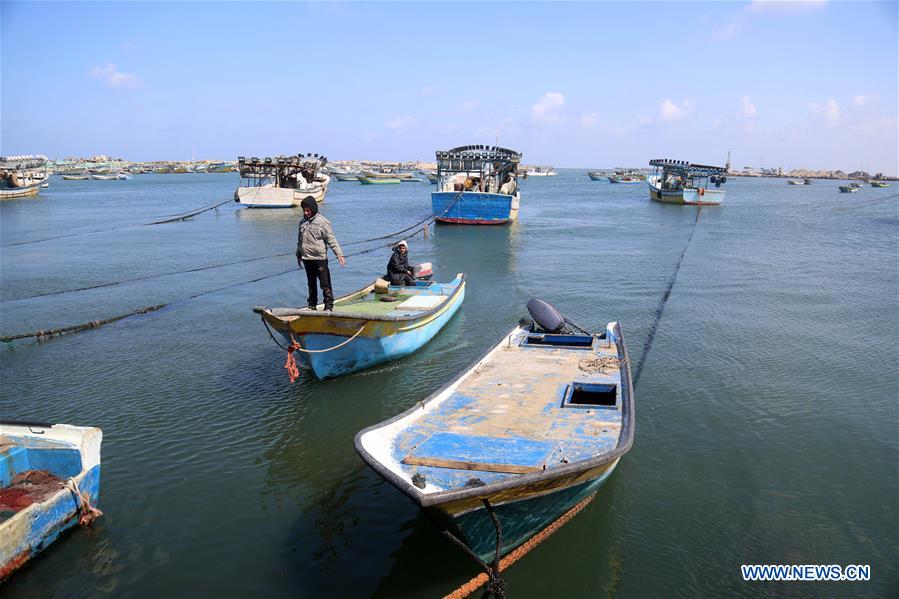 MIDEAST-GAZA-FISHERMEN-DAILY LIFE