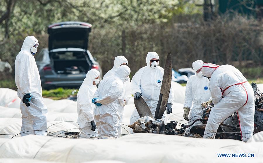 GERMANY-ERZHAUSEN-AIR CRASH-INVESTIGATION