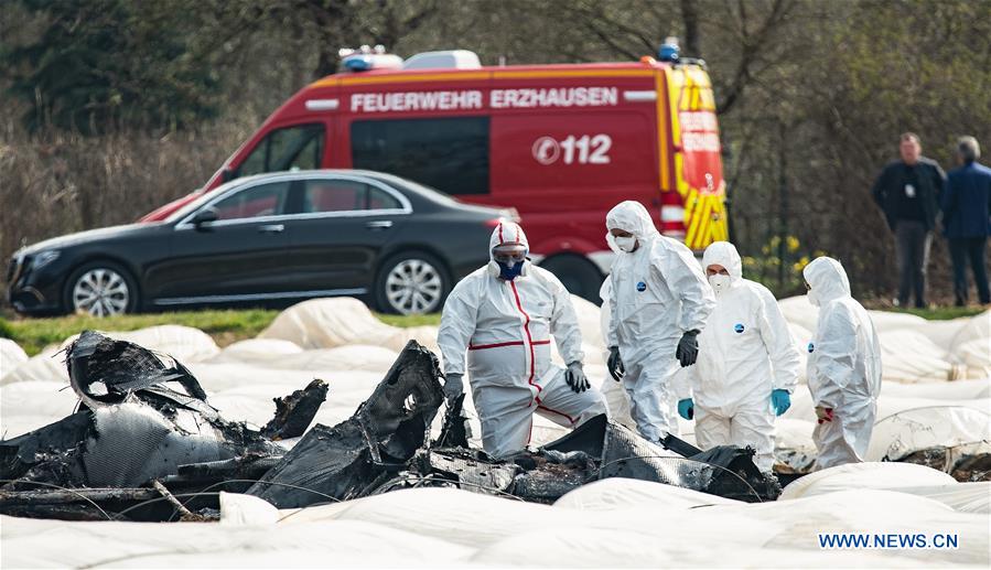 GERMANY-ERZHAUSEN-AIR CRASH-INVESTIGATION