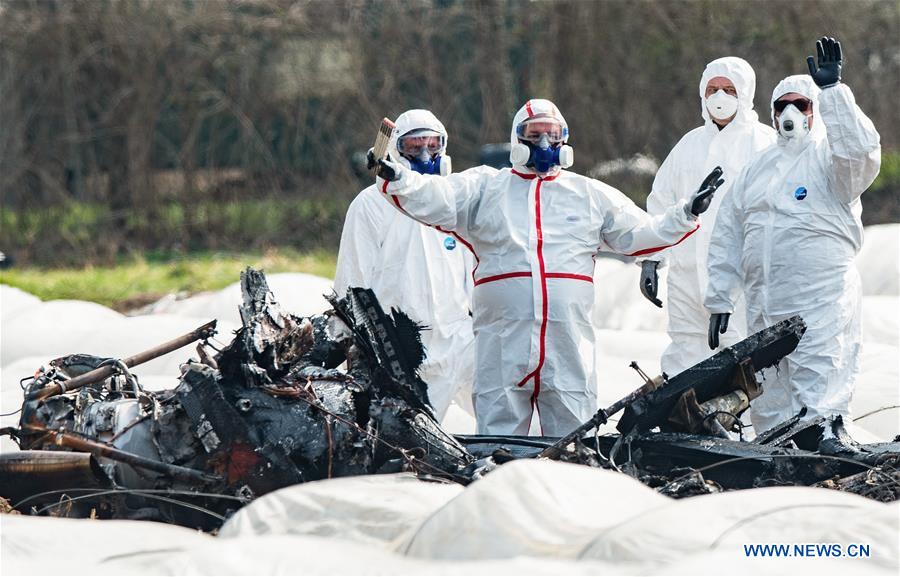 GERMANY-ERZHAUSEN-AIR CRASH-INVESTIGATION