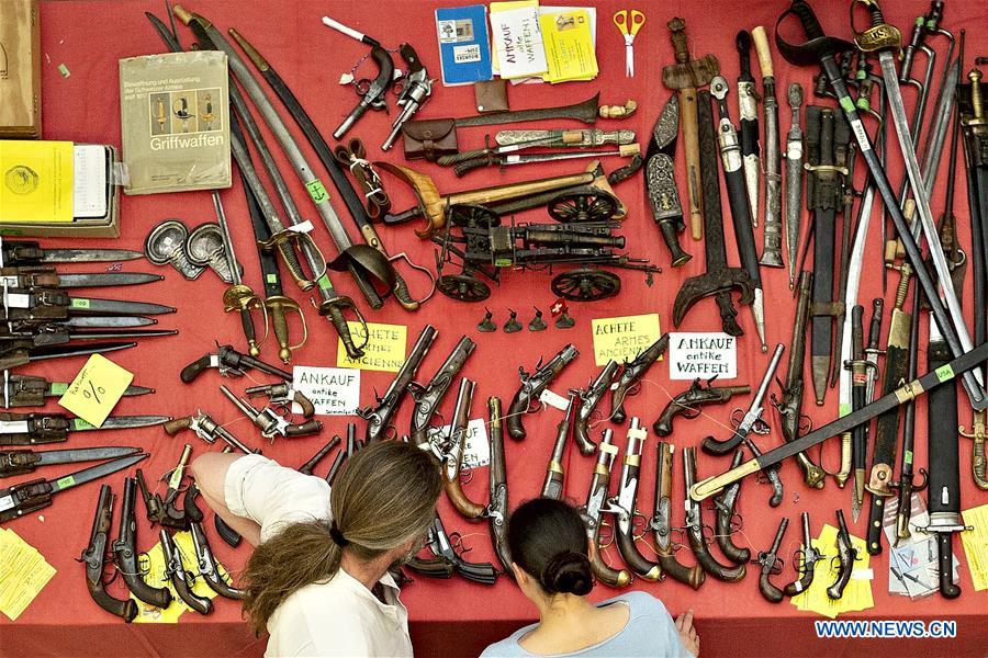 SWITZERLAND-LUCERNE-WEAPONS-FAIR
