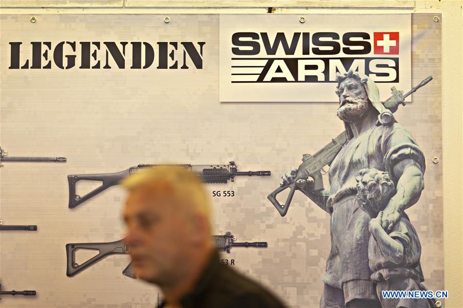 SWITZERLAND-LUCERNE-WEAPONS-FAIR