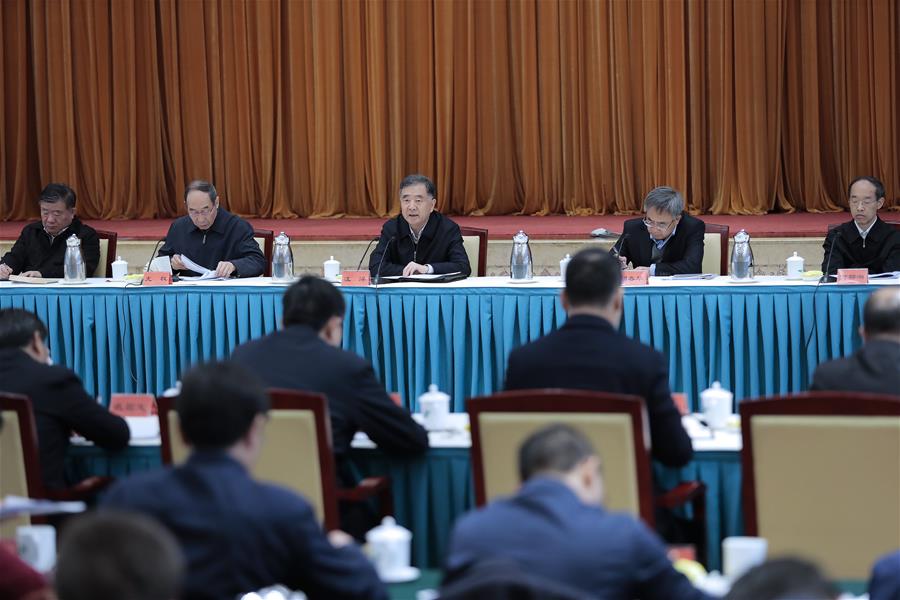 CHINA-BEIJING-WANG YANG-NON-COMMUNIST PARTIES-POVERTY ALLEVIATION-MEETING (CN)