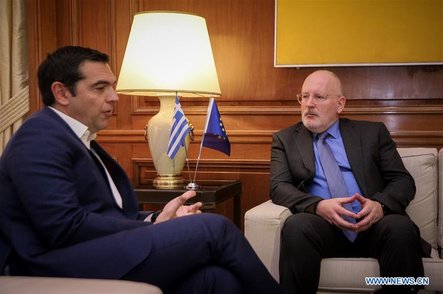 GREECE-ATHENS-EUROPEAN COMMISSION-MEETING