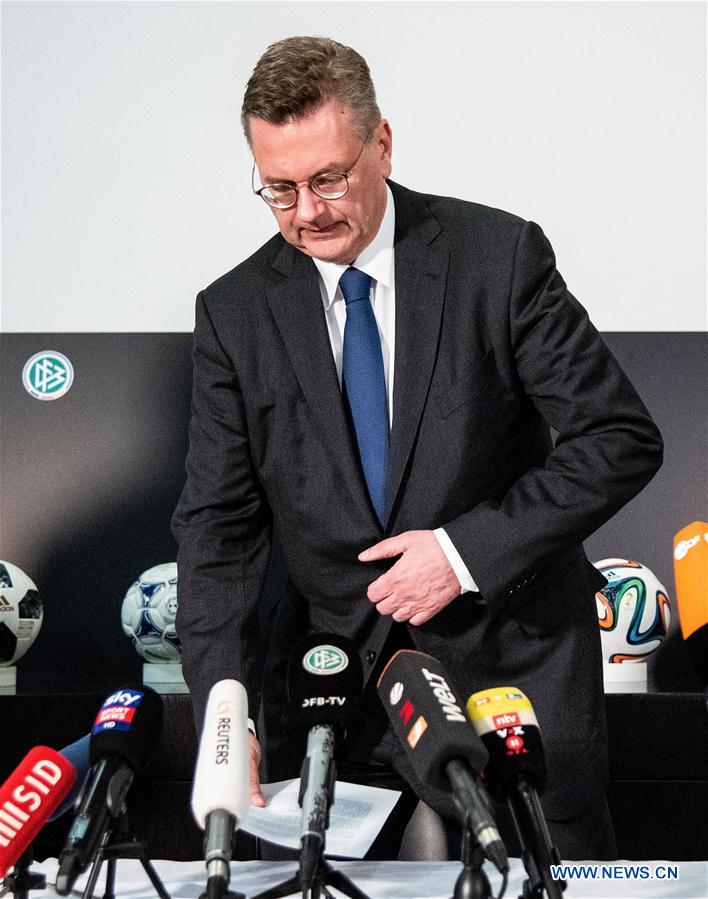(SP)GERMANY-FRANKFURT-SOCCER-DFB-PRESIDENT-RESIGNATION
