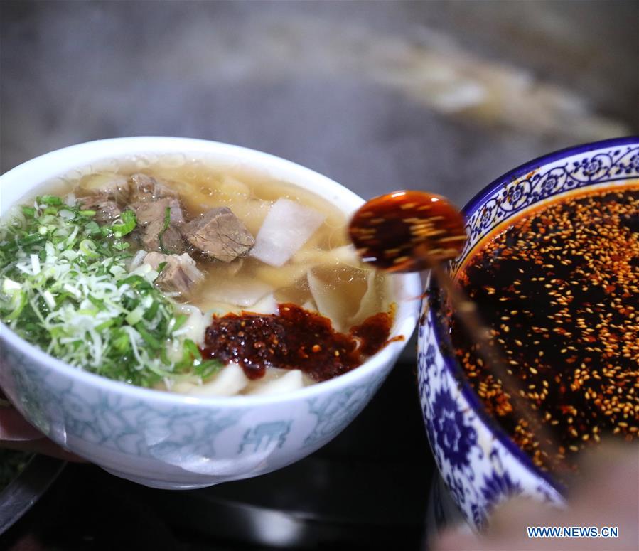 CHINA-GANSU-LANZHOU-BEEF NOODLES (CN)