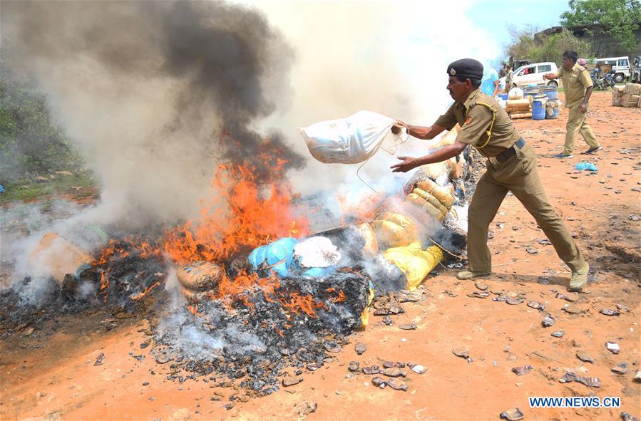 INDIA-AGARTALA-CRIME-MARIJUNA