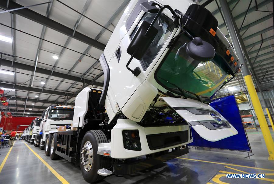 U.S.-LOS ANGELES-LANCASTER-BYD ELECTRIC TRUCK