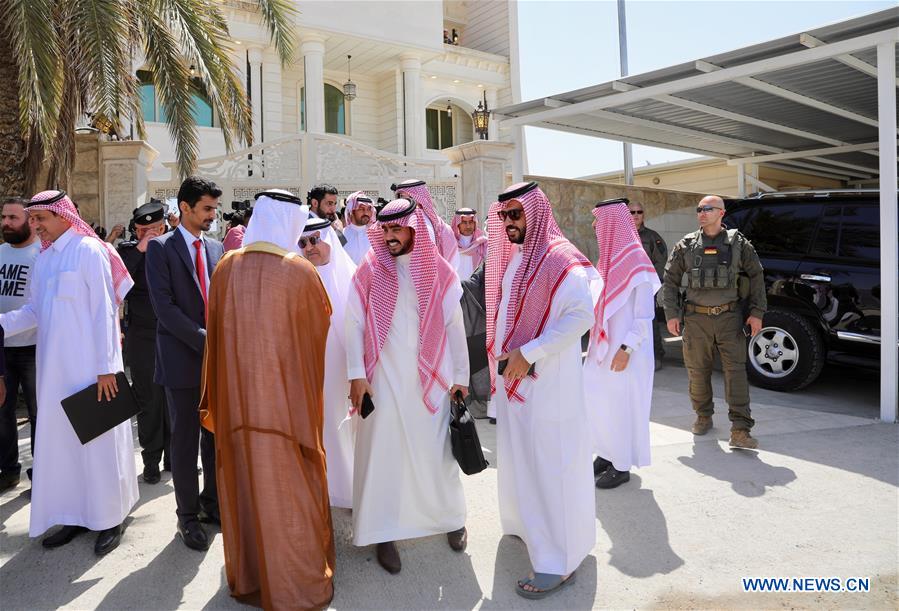 IRAQ-BAGHDAD-SAUDI ARABIA-CONSULATE OPENING