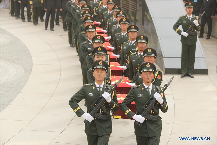 CHINA-SHENYANG-CPV SOLDIERS-REMAINS-BURIAL CEREMONY (CN)