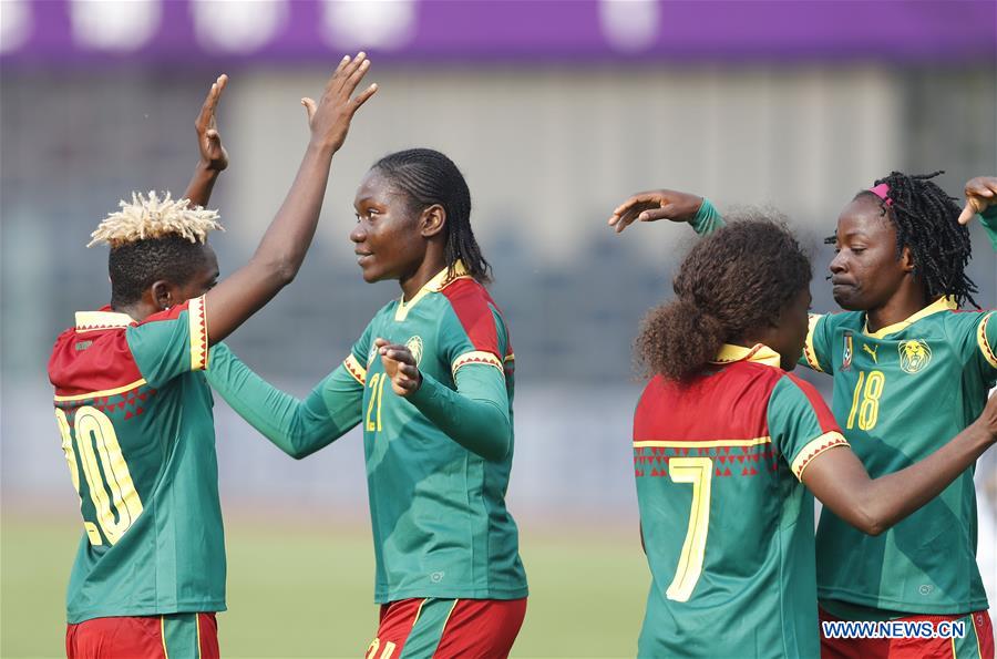 (SP)CHINA-WUHAN-FOOTBALL-INTERNATIONAL WOMEN'S FOOTBALL TOURNAMENT WUHAN 2019-CAMEROON VS CROATIA (CN)