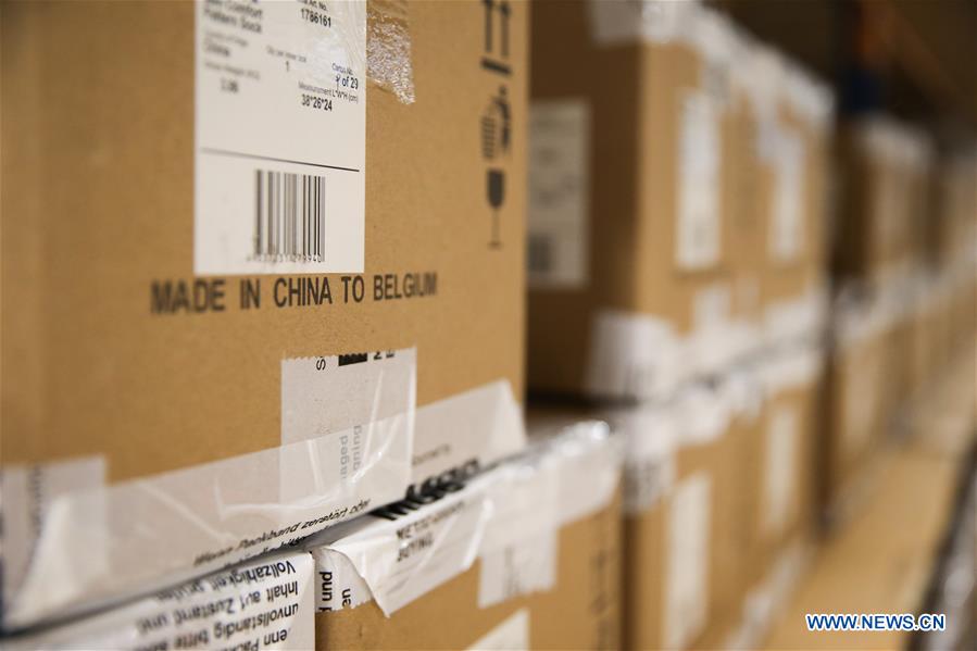 BELGIUM-BRUSSELS-LOGISTICS-CHINA-TRADE