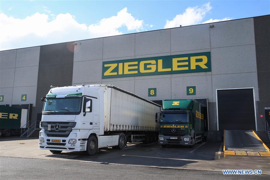BELGIUM-BRUSSELS-LOGISTICS-CHINA-TRADE