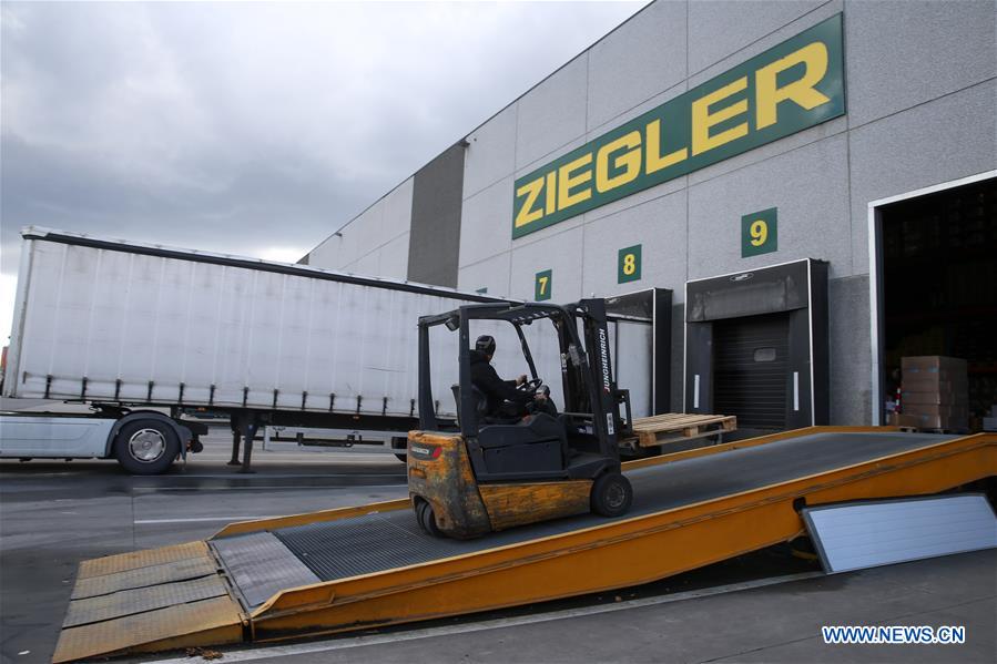 BELGIUM-BRUSSELS-LOGISTICS-CHINA-TRADE