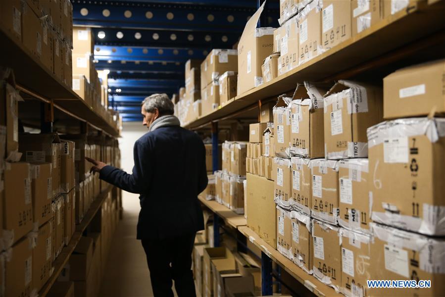 BELGIUM-BRUSSELS-LOGISTICS-CHINA-TRADE