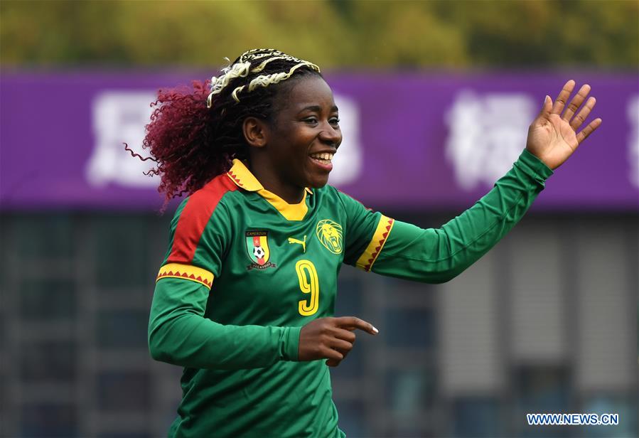 (SP)CHINA-WUHAN-WOMEN'S FOOTBALL TOURNAMENT-CAMEROON VS CROATIA