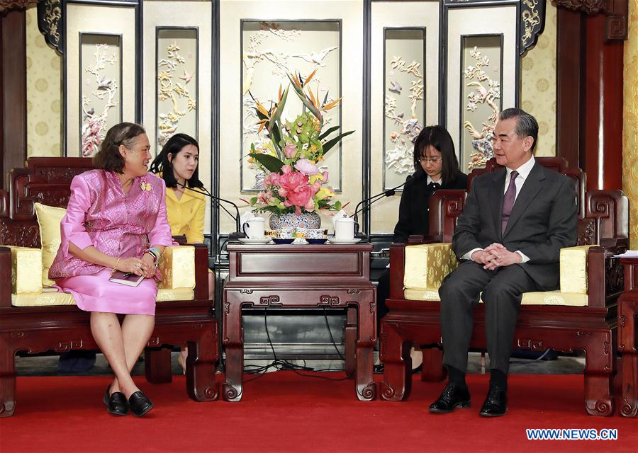 CHINA-BEIJING-WANG YI-THAILAND-MEETING (CN)