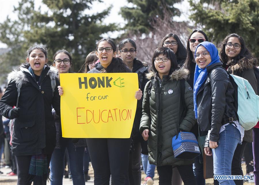 CANADA-ONTARIO-EDUCATION CHANGES-STUDENTS-PROTEST