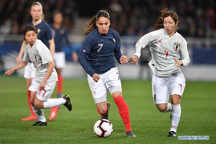 (SP)FRANCE-AUXERRE-FOOTBALL-FRANCE VS JAPAN