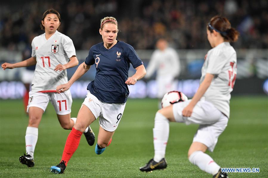 (SP)FRANCE-AUXERRE-FOOTBALL-FRANCE VS JAPAN