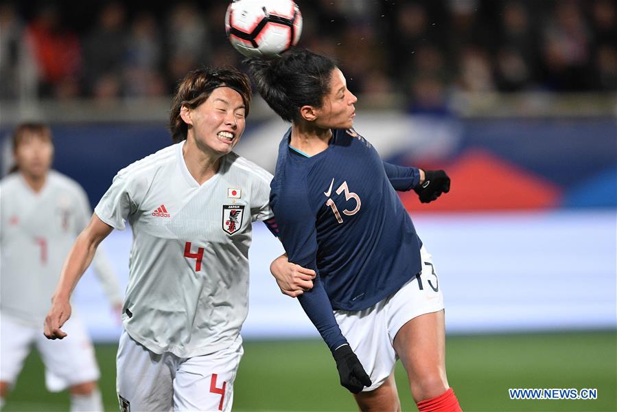 (SP)FRANCE-AUXERRE-FOOTBALL-FRANCE VS JAPAN