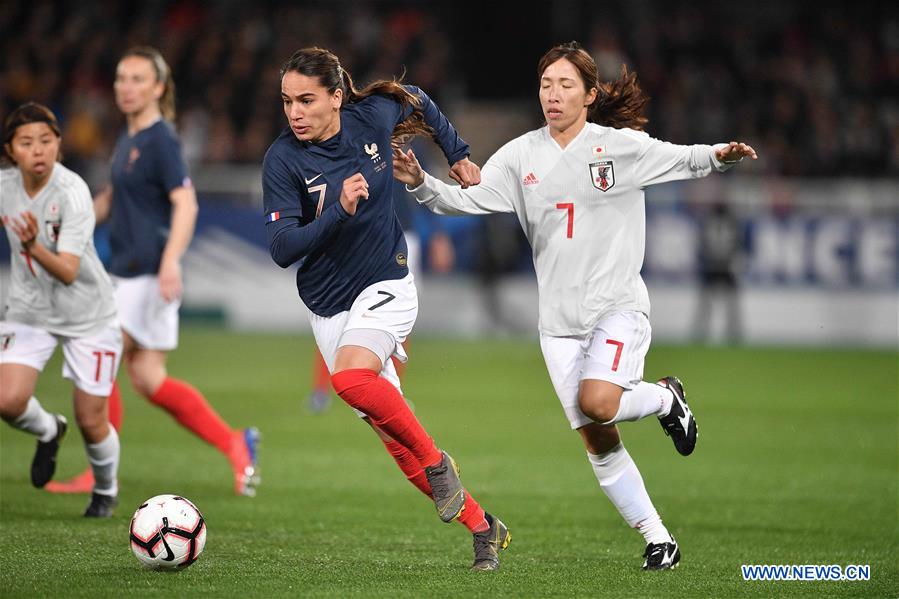 (SP)FRANCE-AUXERRE-FOOTBALL-FRANCE VS JAPAN