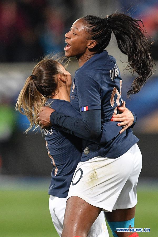 (SP)FRANCE-AUXERRE-FOOTBALL-FRANCE VS JAPAN