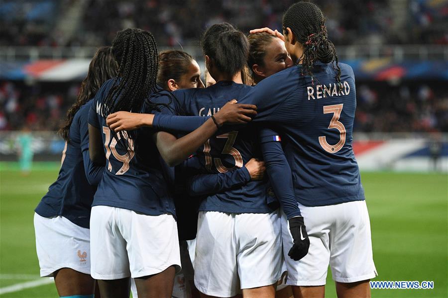 (SP)FRANCE-AUXERRE-FOOTBALL-FRANCE VS JAPAN