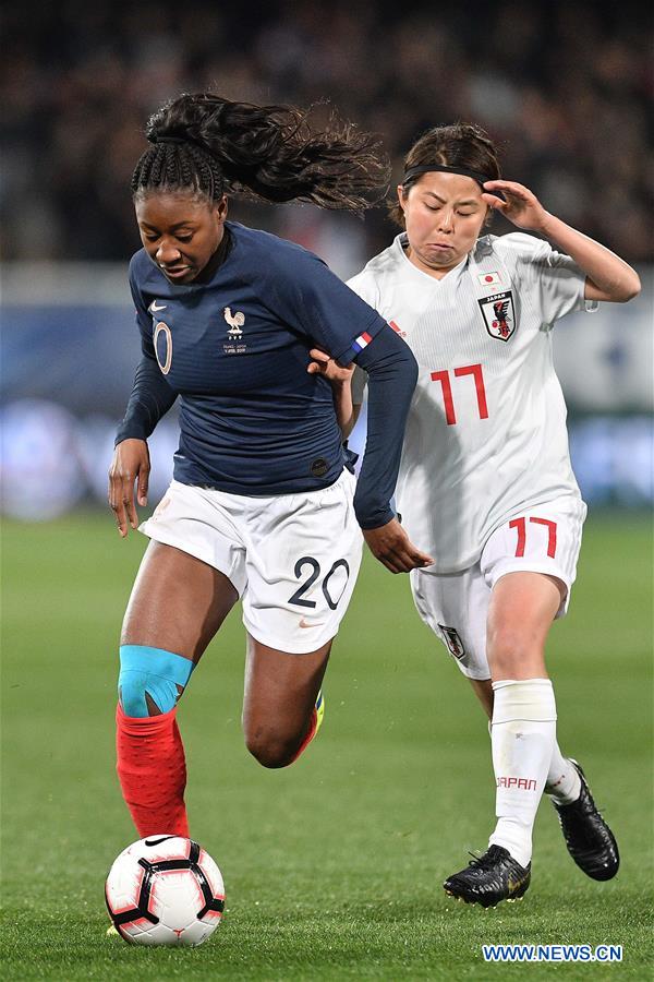 (SP)FRANCE-AUXERRE-FOOTBALL-FRANCE VS JAPAN