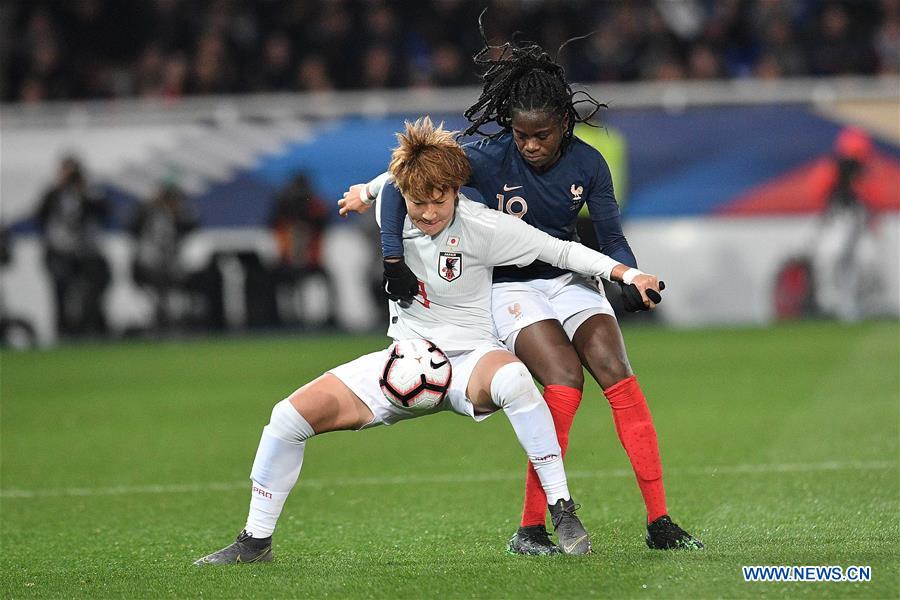 (SP)FRANCE-AUXERRE-FOOTBALL-FRANCE VS JAPAN