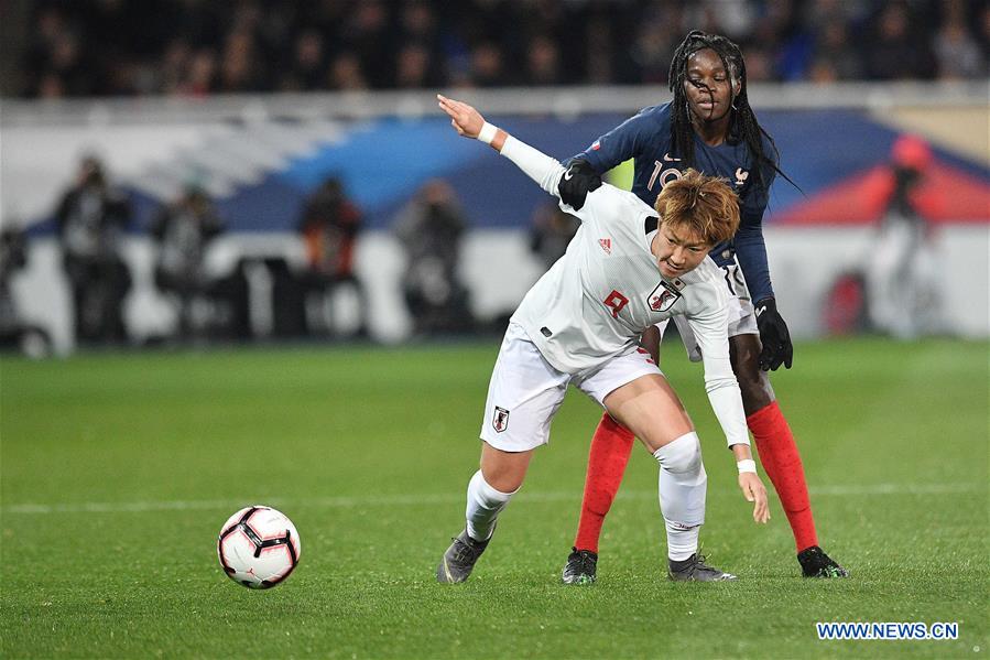 (SP)FRANCE-AUXERRE-FOOTBALL-FRANCE VS JAPAN