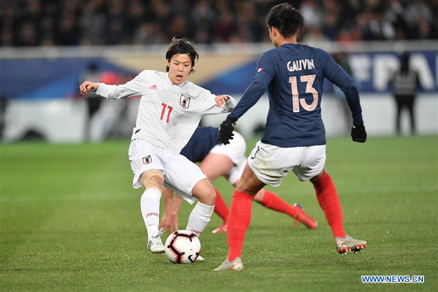 (SP)FRANCE-AUXERRE-FOOTBALL-FRANCE VS JAPAN