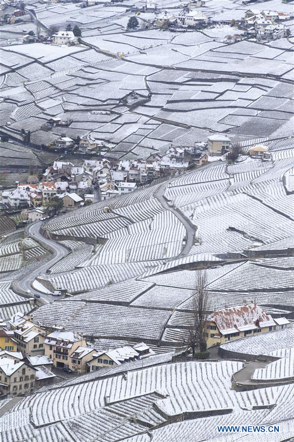 SWITZERLAND-LAVAUX-SNOW
