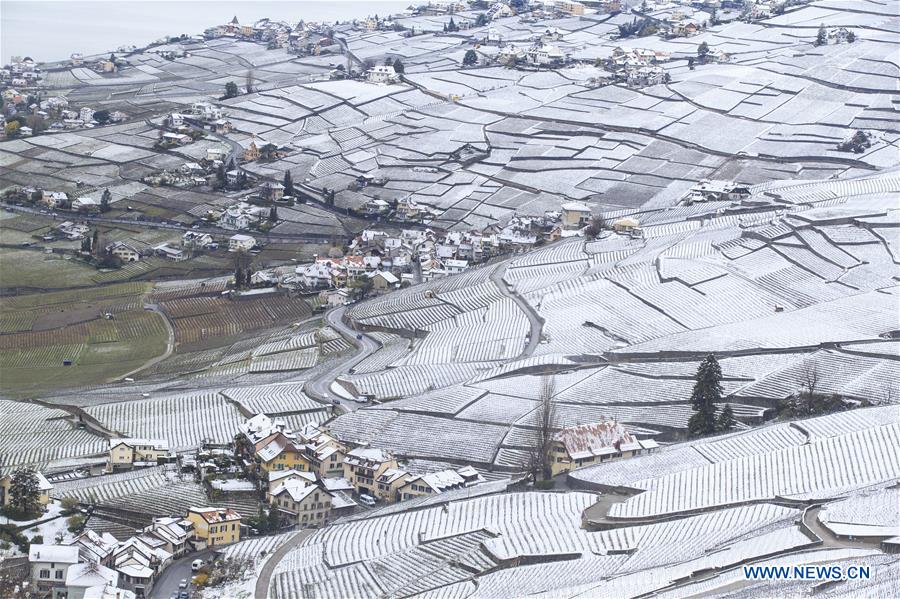 SWITZERLAND-LAVAUX-SNOW
