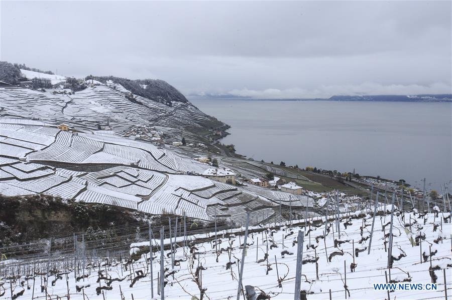 SWITZERLAND-LAVAUX-SNOW