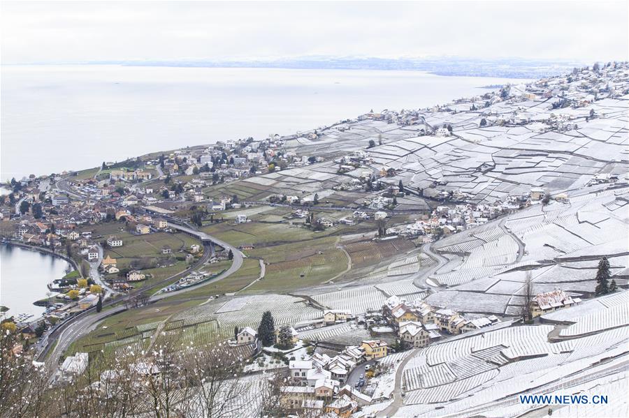 SWITZERLAND-LAVAUX-SNOW