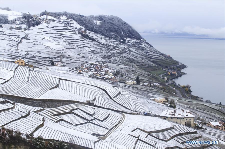 SWITZERLAND-LAVAUX-SNOW