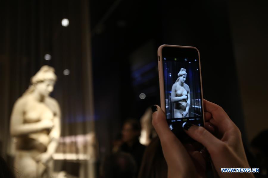 GREECE-ATHENS-APHRODITE-STATUE-MAIDEN DISPLAY