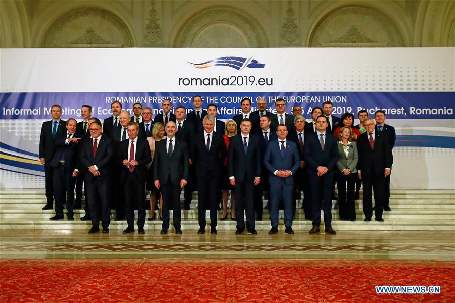 ROMANIA-BUCHAREST-EU-FINANCE MINISTERS-INFORMAL MEETING