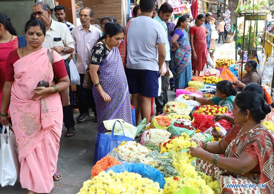 INDIA-BANGALORE-HINDU-UGADI FESTIVAL