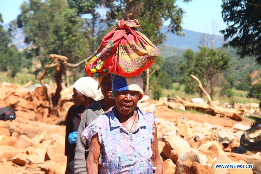 ZIMBABWE-CHIMANIMANI-CYCLONE IDAI-RECONSTRUCTION